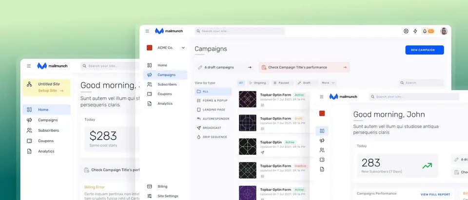 Mailmunch project